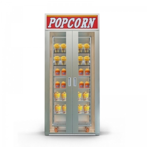 Displaywarmer voor popcorn