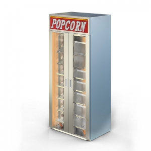Popcornwarmer voor levensmiddelenwinkels